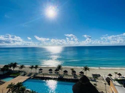 Departamento frente al mar en Maralago / Novo Cancún (Zona Hotelera)